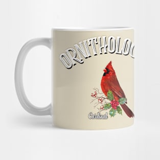 Ornithologist Cardinal Bird Lover Mug